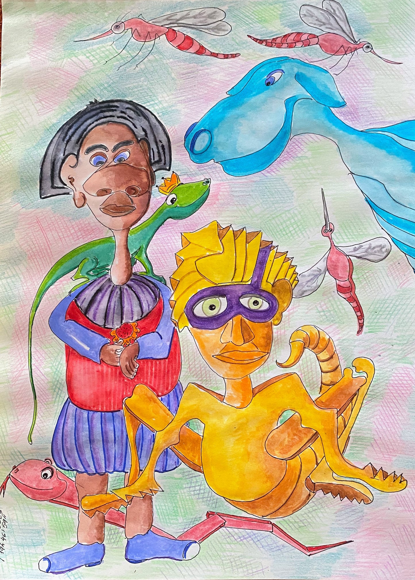 Manuel Calvarro - El hombre escorpión teme a los mosquitos