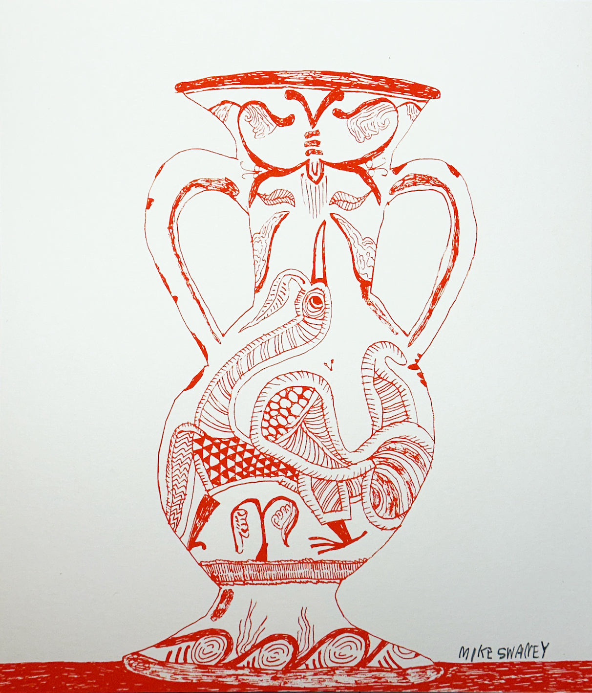 Mike Swaney Screen Print