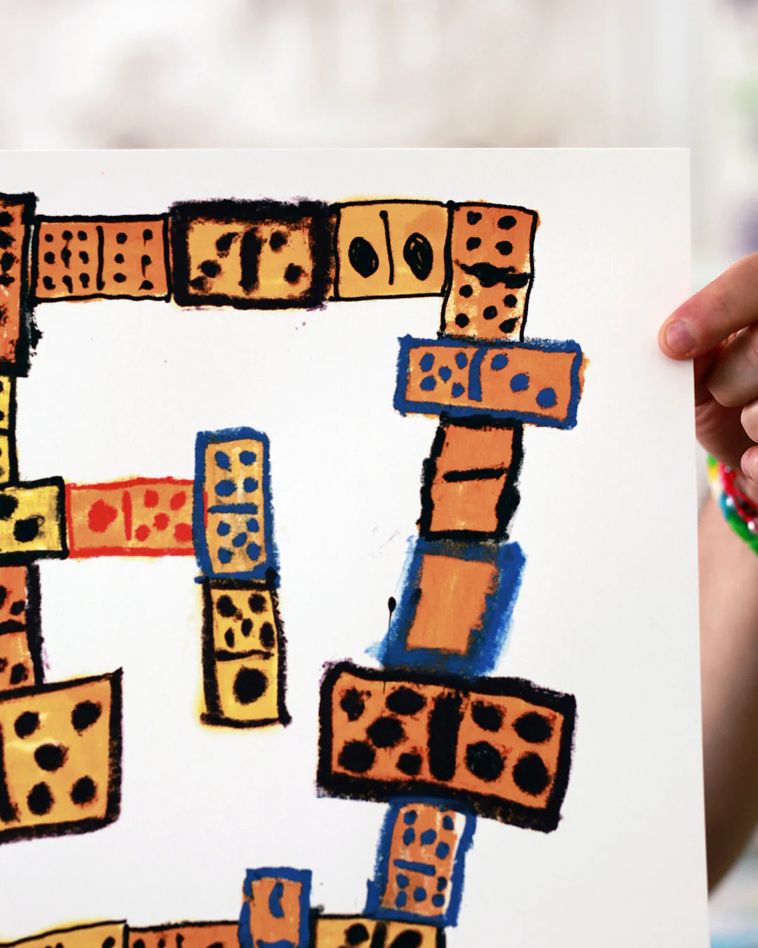 Mike Swaney Dominos Giclée