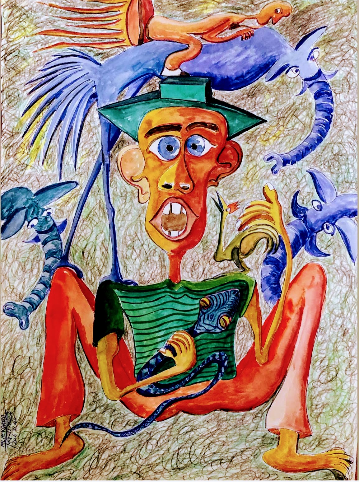 Manuel Calvarro - La serpiente dormida