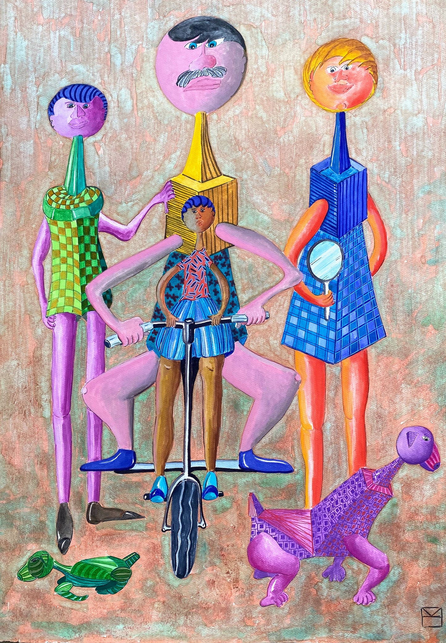 Manuel Calvarro - Familia feliz