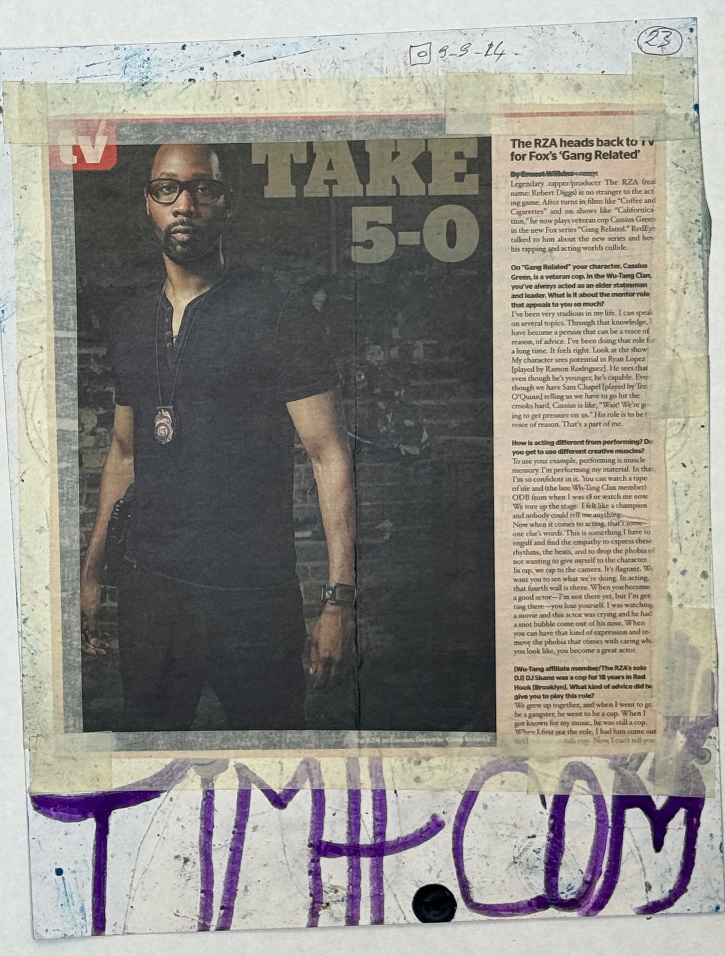Tim Holliman - RZA