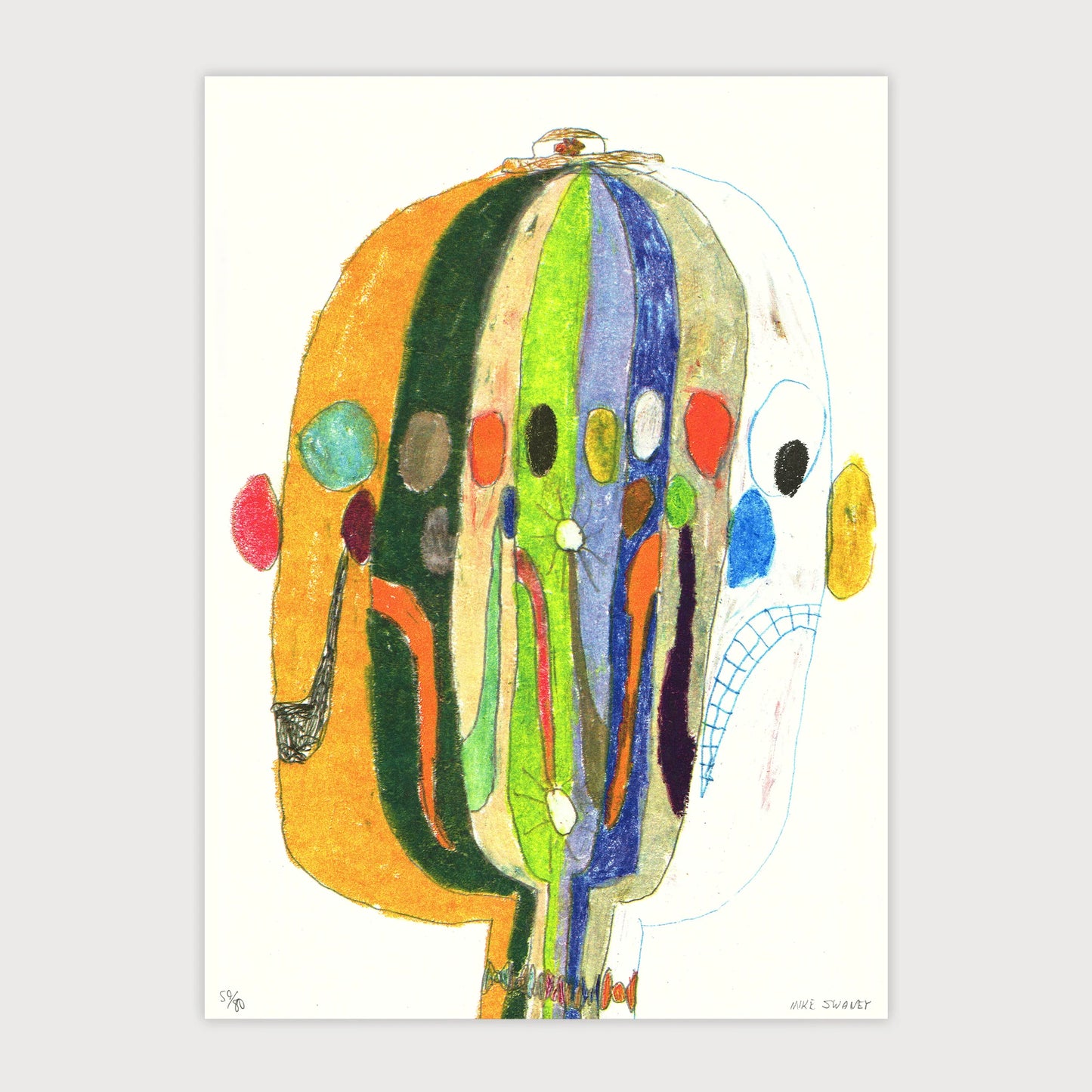 Mike Swaney Riso Print