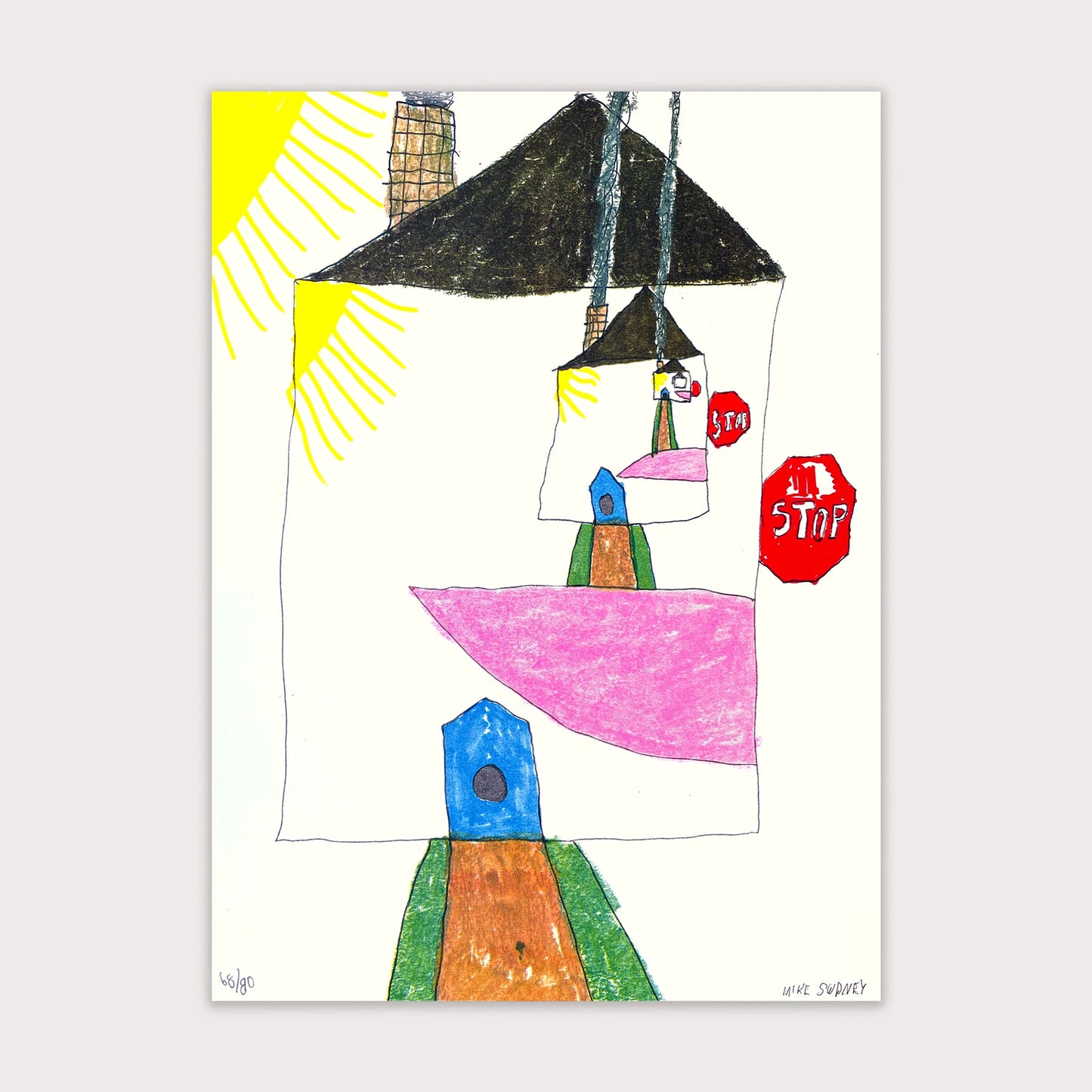 Mike Swaney Riso Print